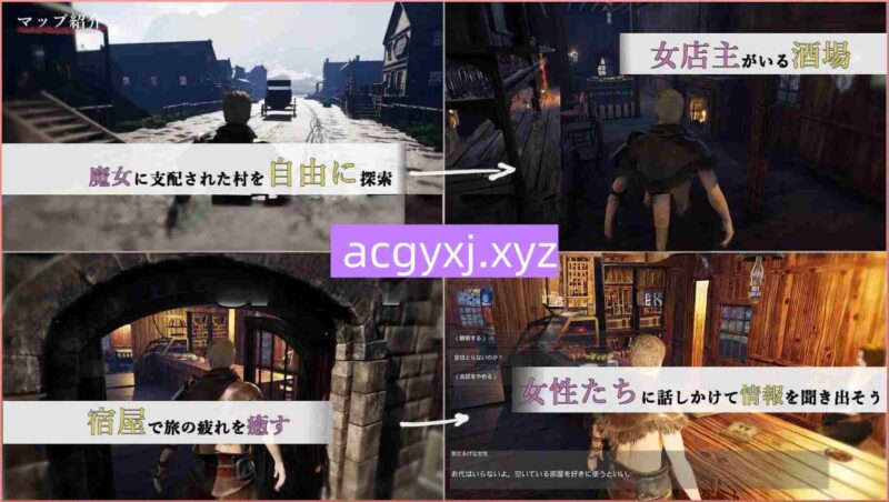 [探索3D/魔女/动态] 阿什代尔～被魔女支配的村庄～ Ashdale～魔女に支配された村～ 生肉版 [4.20G]-ACG游戏姬