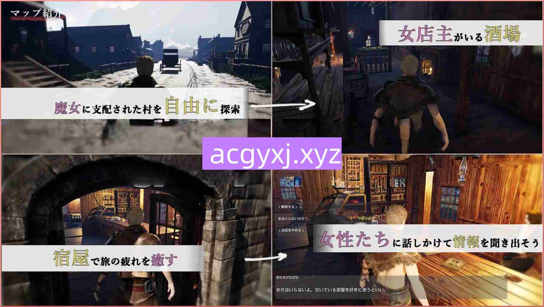 [探索3D/魔女/动态] 阿什代尔～被魔女支配的村庄～ Ashdale～魔女に支配された村～ 生肉版 [4.20G]-ACG游戏姬