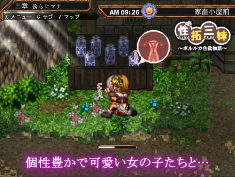 图片[3]-新汉化[探索RPG/像素动态] 性拓三妹~波尔鲁卡色欲物语~ 性拓三妹～ポルルカ色欲物語～ V1.1 AI汉化版 [670M]-ACG游戏姬