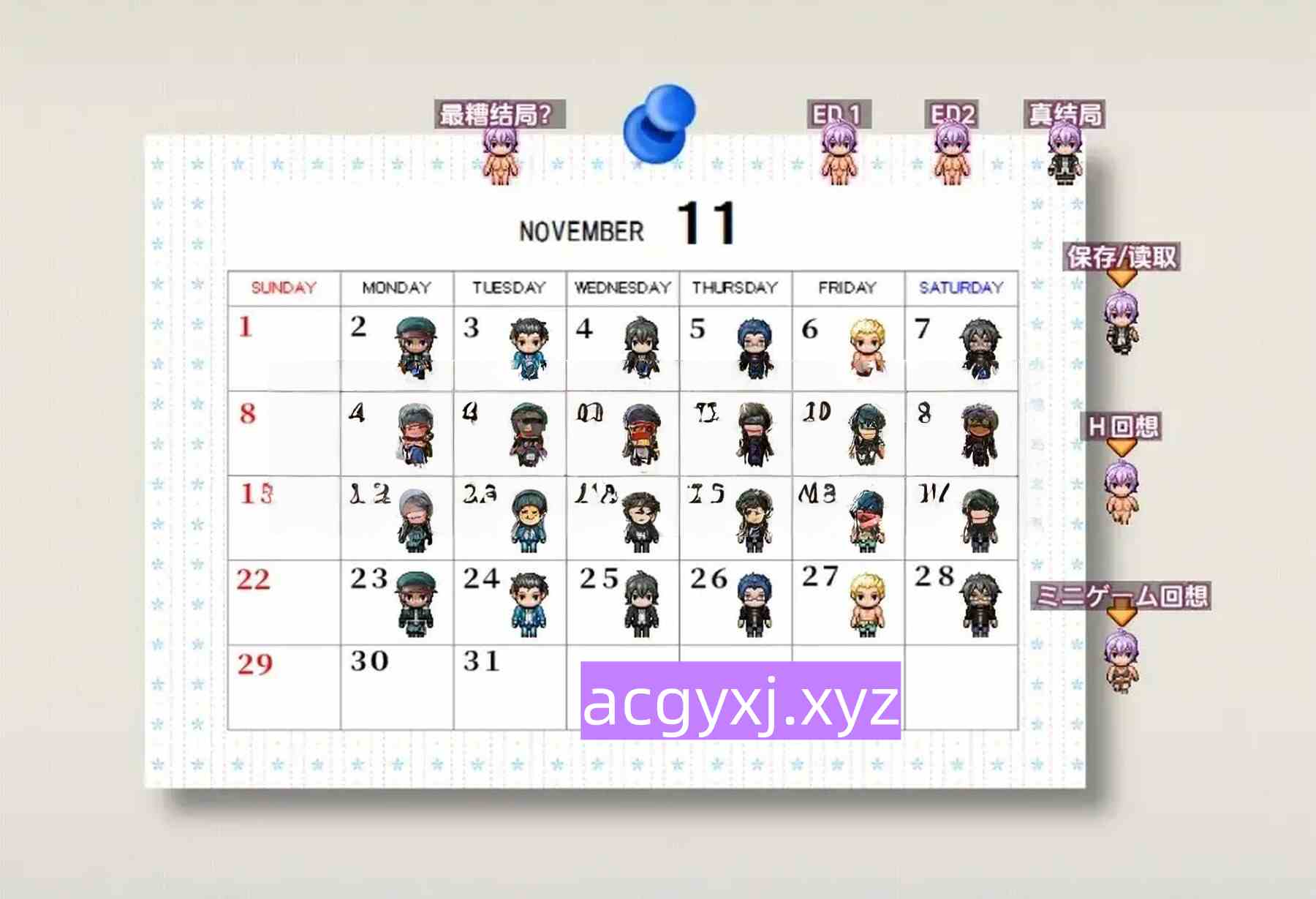 图片[3]-新汉化[日式RPG] 日曆婊女友的NTR小說 v1.0  内嵌AI汉化版 [PC+安卓1.40G]-ACG游戏姬