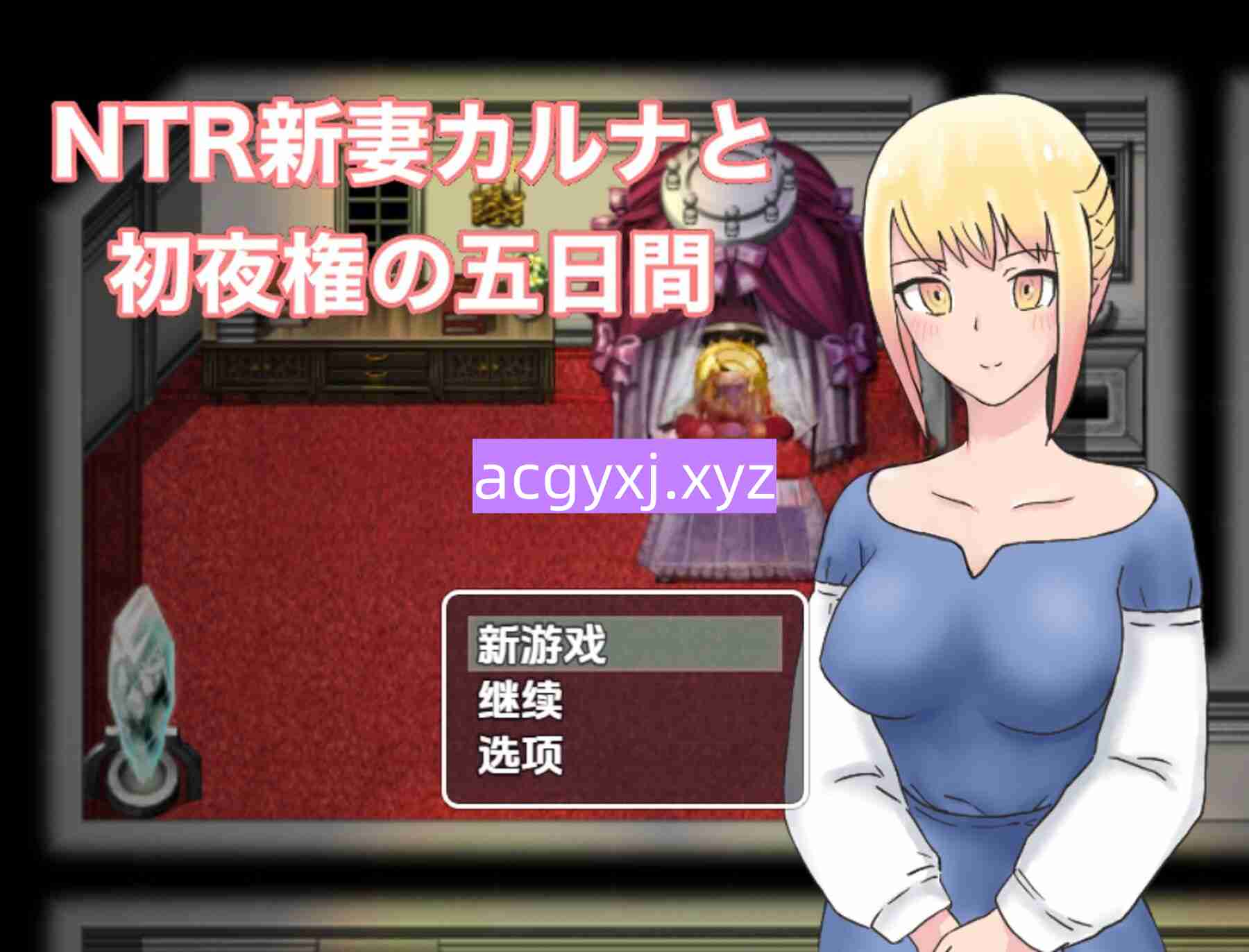 新汉化[日式RPG] NTR 新婚妻子卡拉 v1.0  内嵌AI汉化版 [PC+安卓1.0G]-ACG游戏姬
