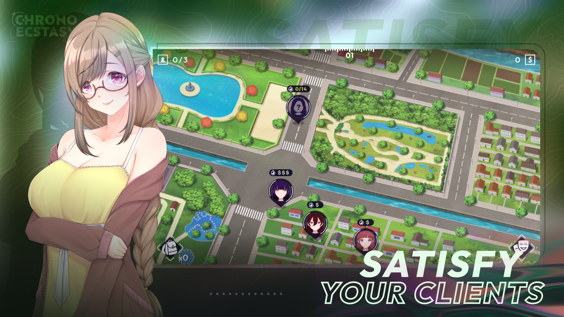 图片[3]-更新[沙盒SLG/时间停止/动态] 时间狂喜 时间停止 Chrono Ecstasy v0.3.3  机翻步兵版 [PC+安卓3.80G]-ACG游戏姬