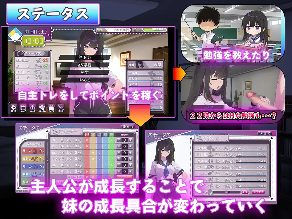 图片[5]-新作[日式SLG/调教] 叛逆的义妹堕落为止 反抗的な義妹(きみ)が堕ちるまで AI汉化版+全回想存档 [1.40G]-ACG游戏姬