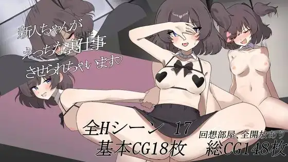 增添AZ[日式RPG/强X/堕落] 新人酱被迫从事色情幕后工作♡ 新人ちゃんがえっちな裏仕事させられちゃいます♡ AI汉化版+作弊码 [3.30G]-ACG游戏姬