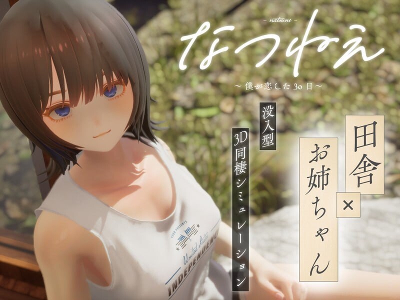 更新[互动3D/触摸抚摸/动态] 夏姐姐 ～我恋爱的30天～ なつねえ ～僕が恋した30日～ ver1.10 正式版+自带全回想+服装存档 [2.40G]-ACG游戏姬