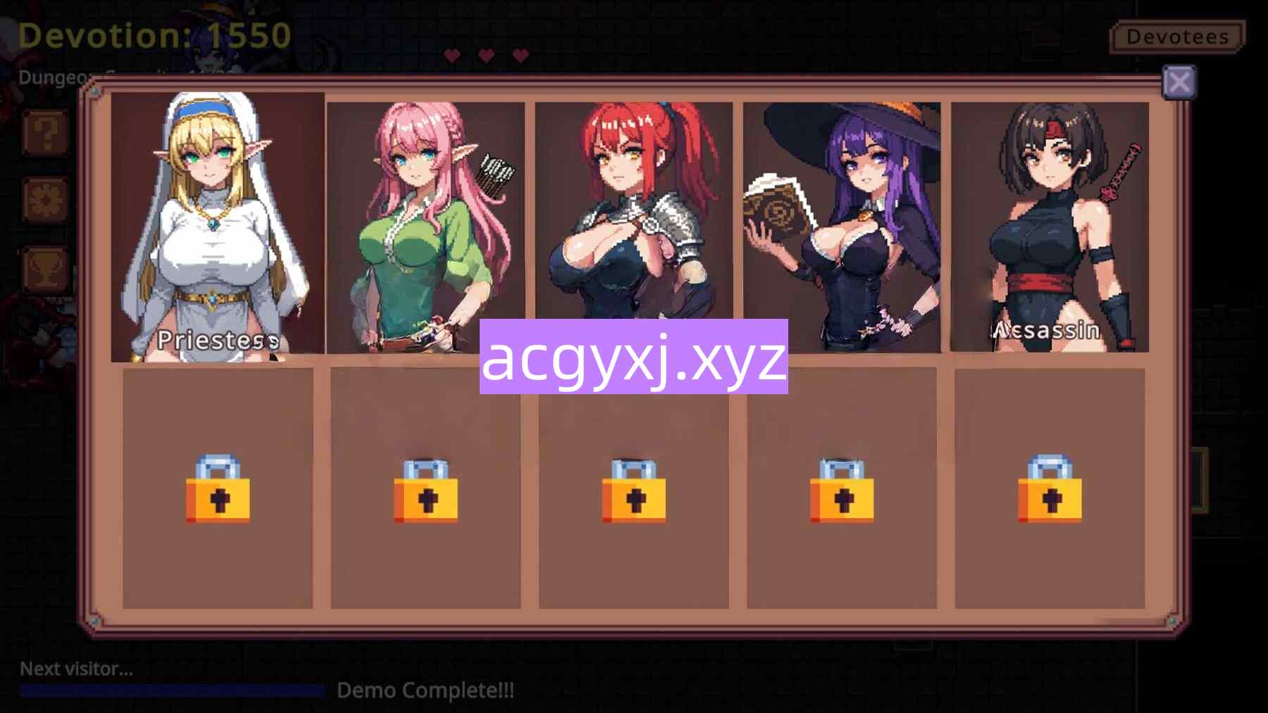 图片[4]-更新[地牢SLG/后宫/魔王] 地牢誓约 Dungeon Devotion v1.5 官中步兵版 [250M]-ACG游戏姬