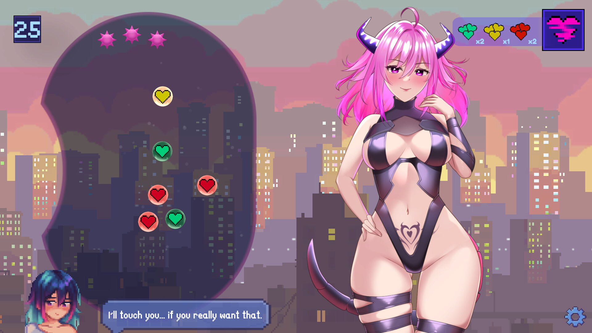 图片[3]-新作[亚洲风SLG/动态] 故障之心 Glitch Hearts Steam官中步兵版 [2.50G]-ACG游戏姬