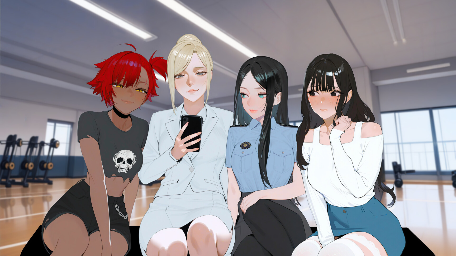 图片[2]-新作[经营SLG/恋爱/模拟] 性爱健身俱乐部 Sexercise Club 官中步兵版 [2.20G]-ACG游戏姬