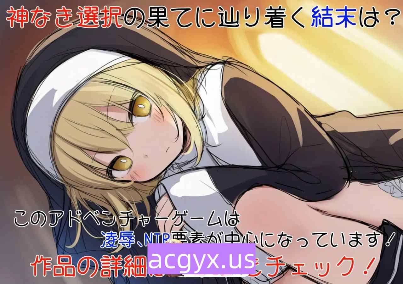 新作[日式SLG] 修女阿梅莉亚的无神抉择 シスターアメリアの神なき選択 内嵌AI汉化版 [870M]-ACG游戏姬