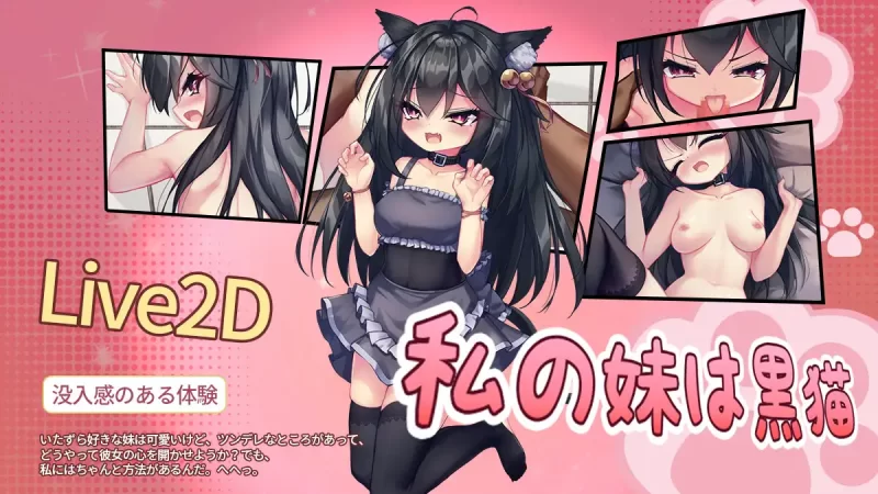 图片[3]-新作[日式SLG/Live2D/动态] 我的妹妹是只黑猫 私の妹は黒猫 官中版 [150M]-ACG游戏姬