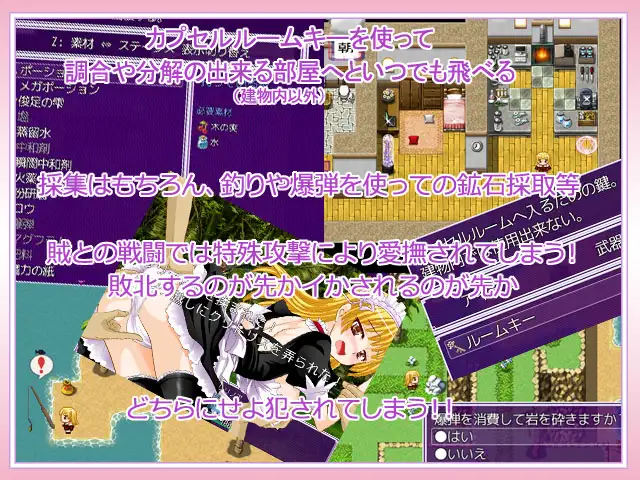图片[2]-新汉化[日式RPG/和X/奇幻] 莉莉诺雅☆炼金术士 リリノア☆アルケミスト v1.04 AI汉化版 [880M]-ACG游戏姬