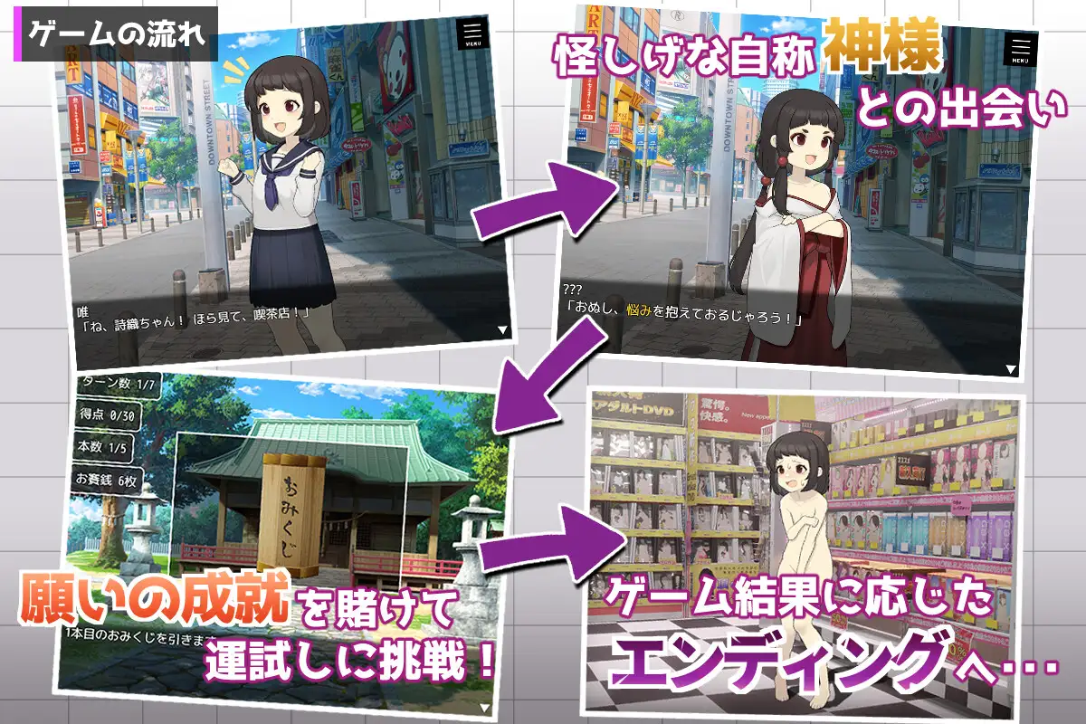 图片[2]-新作[冒险SLG/羞耻/耻辱] 美琴的变转成就 ミコトの変転成就 AI汉化版+作弊模式+自带全回想 [500M]-ACG游戏姬