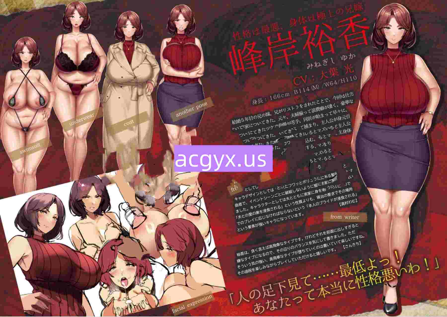 图片[2]-新作[日式ADV/巨乳爆乳] 完全堕落X兄嫂 ～都是你的错！我，已经离不开这出轨的肉棒了！～ 完堕ちX兄嫁 ～アンタのせいよ！ 私、この浮気チ●ポじゃなきゃダメなのっ！～ AI汉化版+特典+全CG存档 [4.0G]-ACG游戏姬