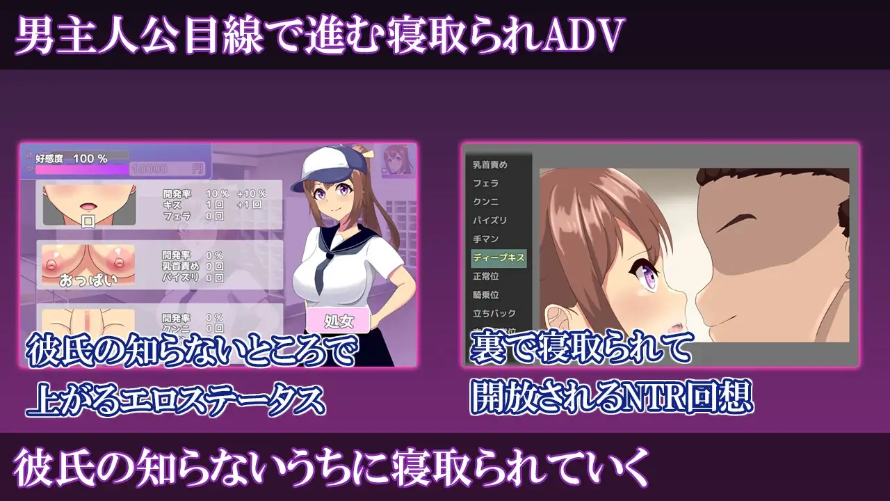 图片[2]-新汉化[冒险SLG/被NTR/乳交] 网络管理 ~被监督NTR的女经理的女友~ ネトマネ～監督に寝取られる女子マネの彼女~ v1.0.1 AI汉化版+特典+自带全回想 [260M]-ACG游戏姬