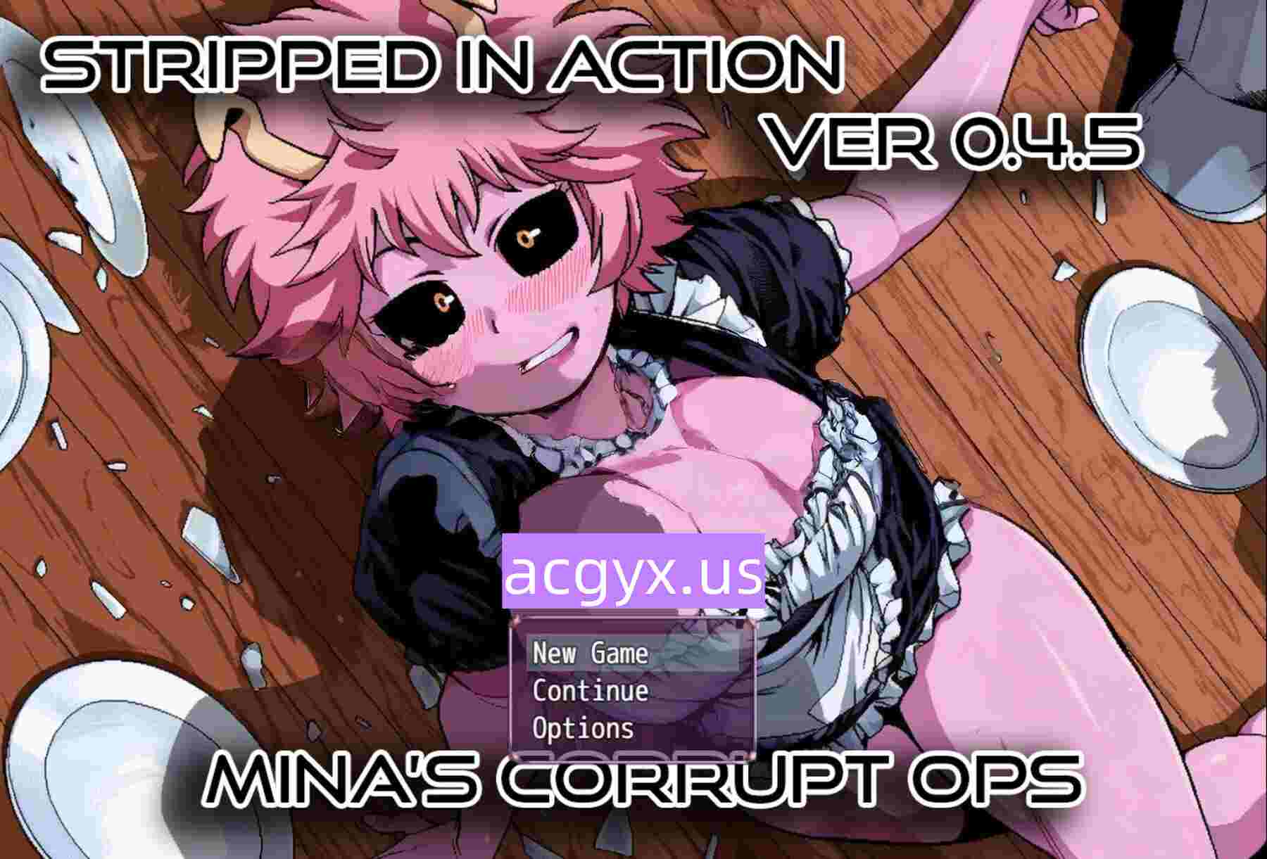 新作[日式RPG] 行动中的脱衣舞：米娜的淫荡行动 Stripped in Action: Mina Lewd Ops Ver0.4.5 机翻步兵版 [1.80G]-ACG游戏姬