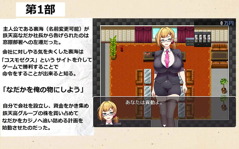 [日式RPG] 掌控赌博的遥控器 -Dominate Gamble Remote- ドミギャンリモート -Dominate Gamble Remote- V1.11 AI汉化版 [1.20G]-ACG游戏姬