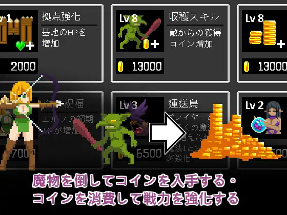 图片[3]-新作[益智SLG/强X/异种X] 艾露芙塔防 – 淫欲魔物来袭！森林村庄大危机！ エルフTD- 淫欲の魔物襲来！森の村の大危機! 官中版 [75M]-ACG游戏姬