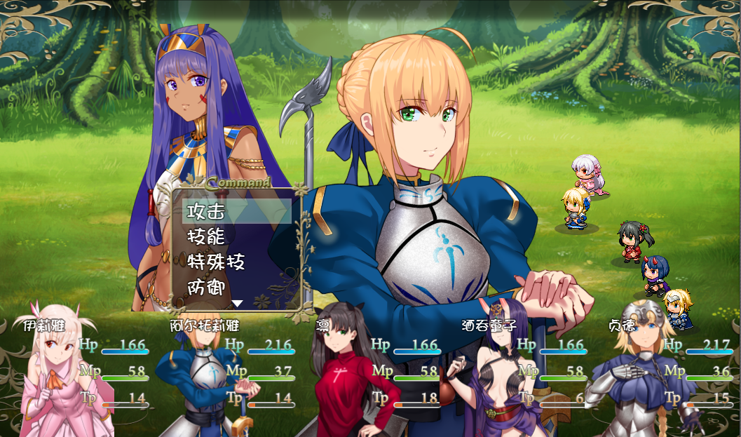 图片[5]-[RPG/汉化/FGO同人] 假的~圣杯战争 FakeHolyGrailWar 汉化版 [PC+安卓/2.4G]-ACG游戏姬