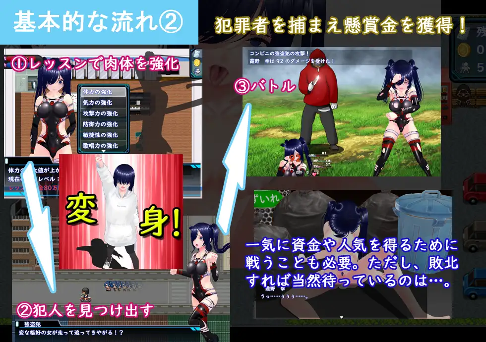 图片[3]-新作[探索RPG/巨乳爆乳] 目标是！成为阴暗角色和顶级偶像！ めざせ！ 陰キャとTOPアイドルを！ AI汉化版+全回想存档 [1.90G]-ACG游戏姬