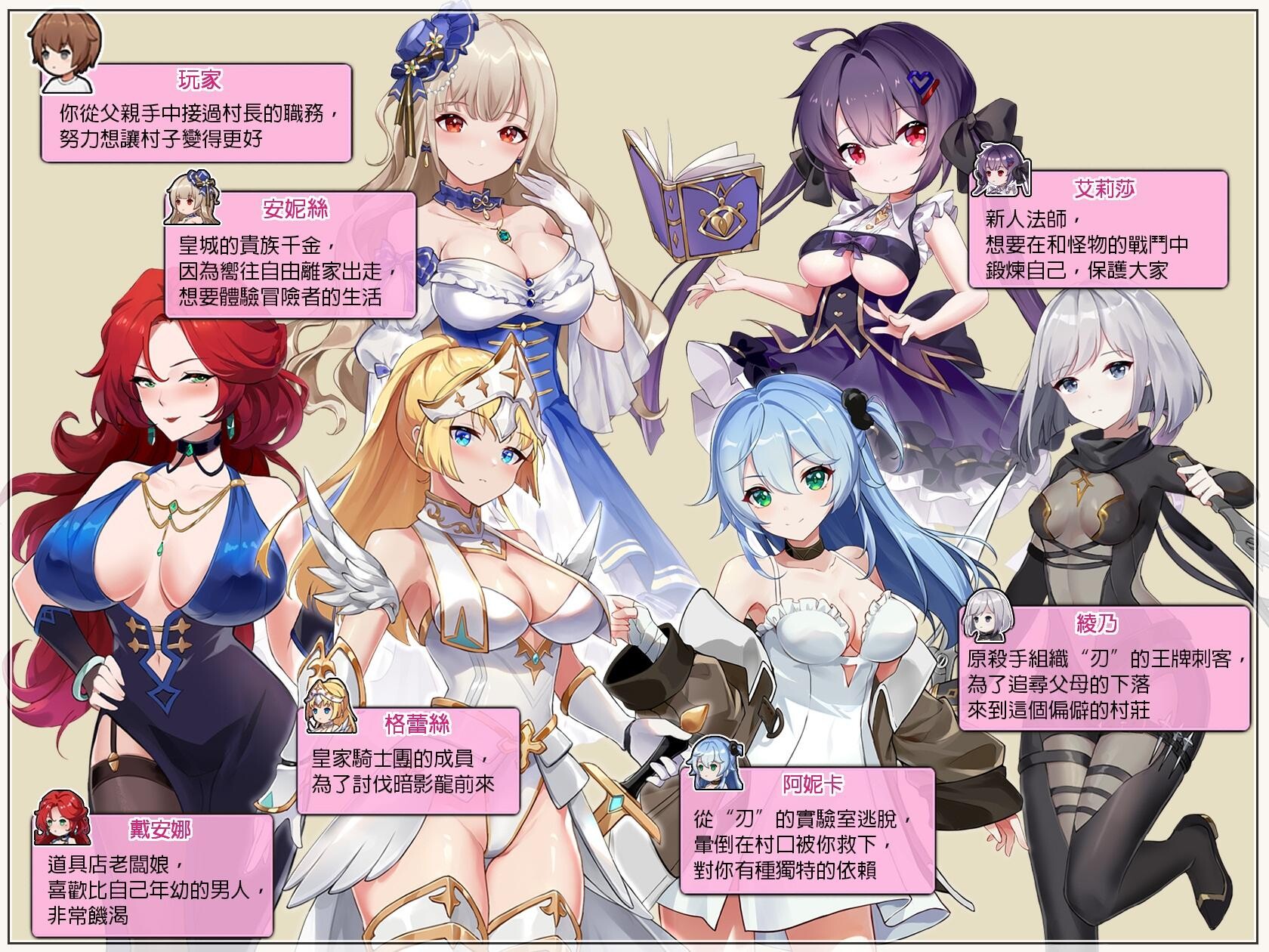 图片[3]-[亚洲风SLG/动态] 边境之村：杏爱与冒险~邊境之村 性愛與冒險~V1.6 官方中文版 [600M]-ACG游戏姬