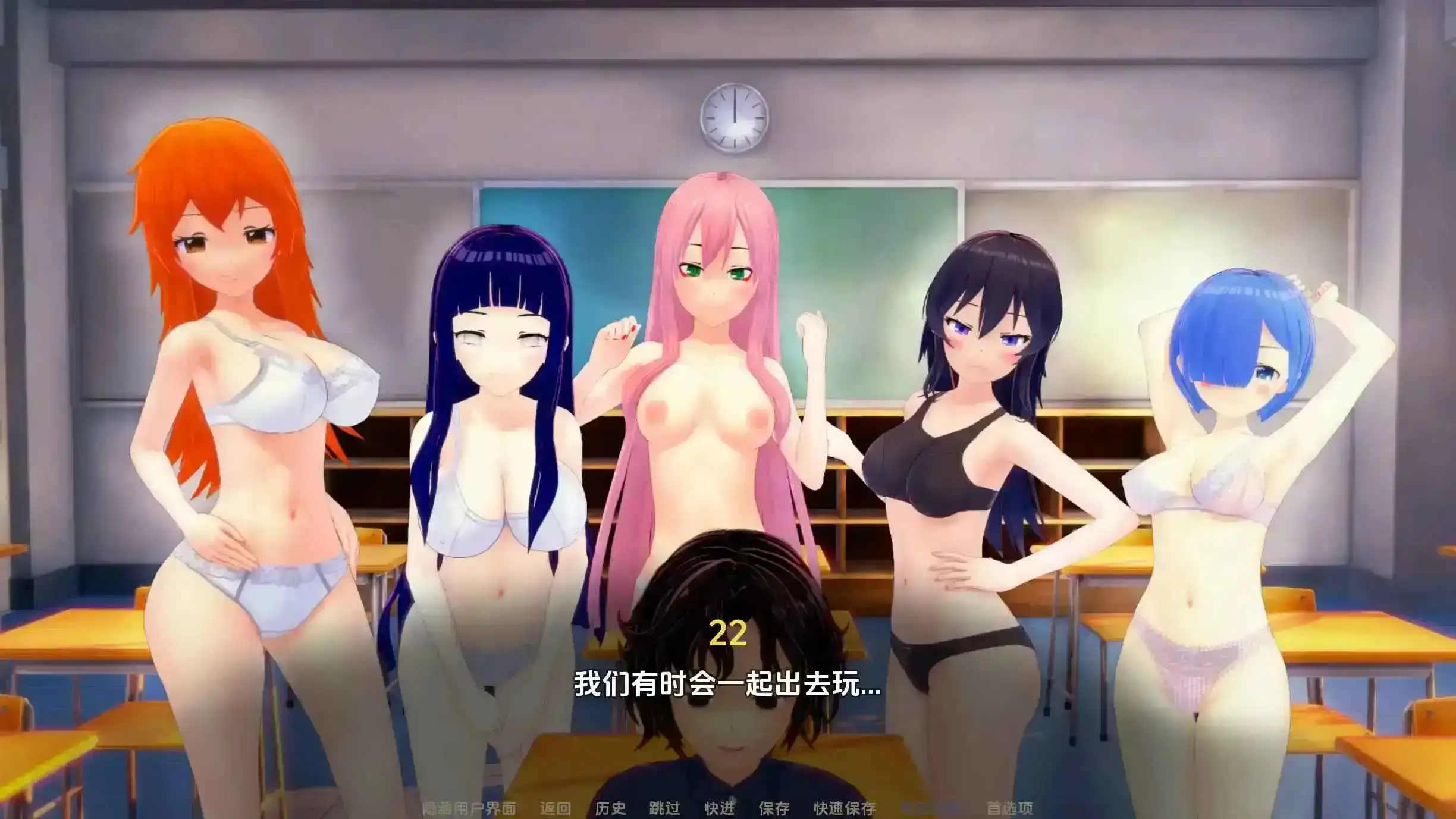 图片[2]-【同人/SLG/动态/更新】荡妇老婆学校v0.5.4 AI汉化版【PC+安卓/7.62G】-ACG游戏姬