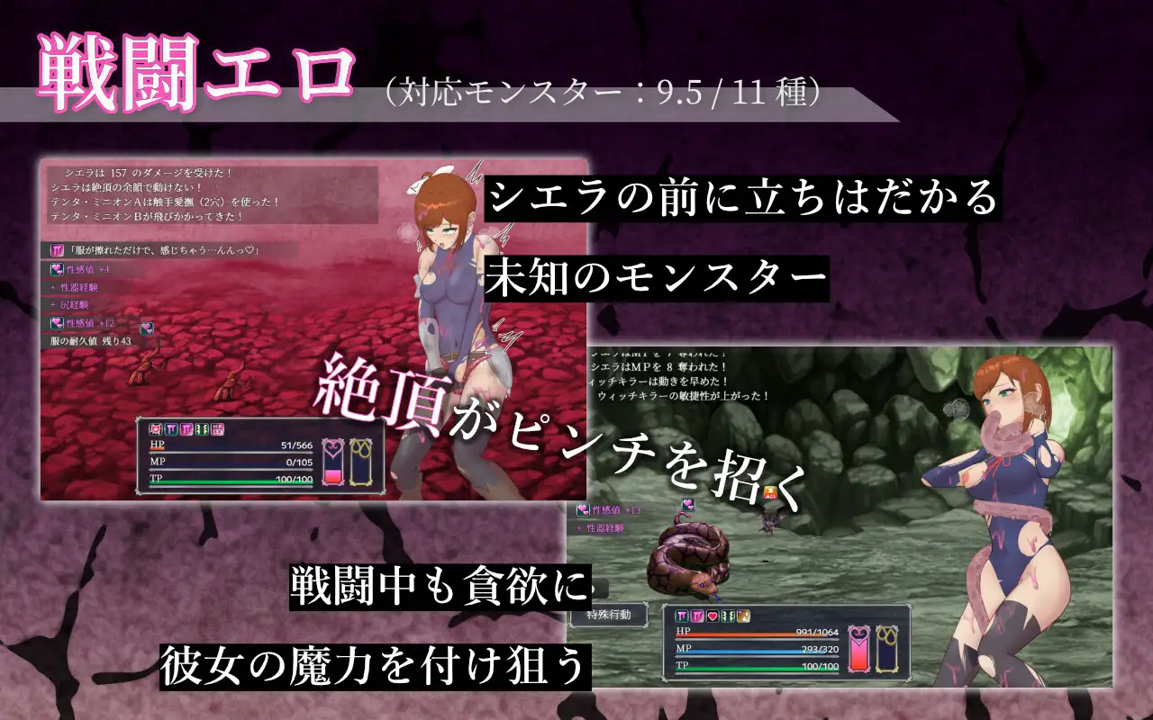 图片[2]-新作[探索RPG/异种X/奇幻] 希艾拉的淫靡异变调查 -女剑士独自沉沦- シエラの淫らな異変調査 -女剣士はソロでイク- AI汉化版+全回想存档 [1.80G]-ACG游戏姬