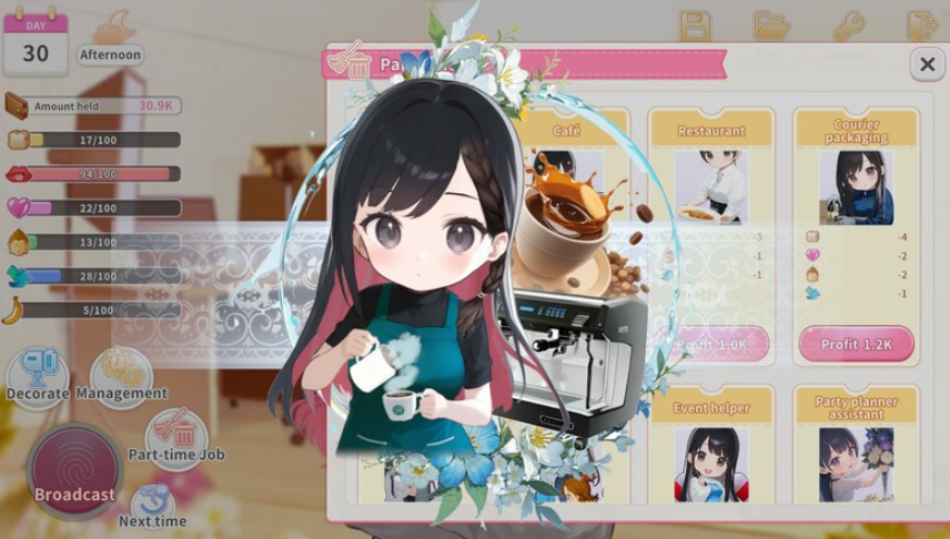 图片[4]-更新[养成互动SLG/动态] 直播开始！VTuber出道指南 Streaming ON! VTuber Training v1.08 官中步兵版+全CG存档 [770M]-ACG游戏姬
