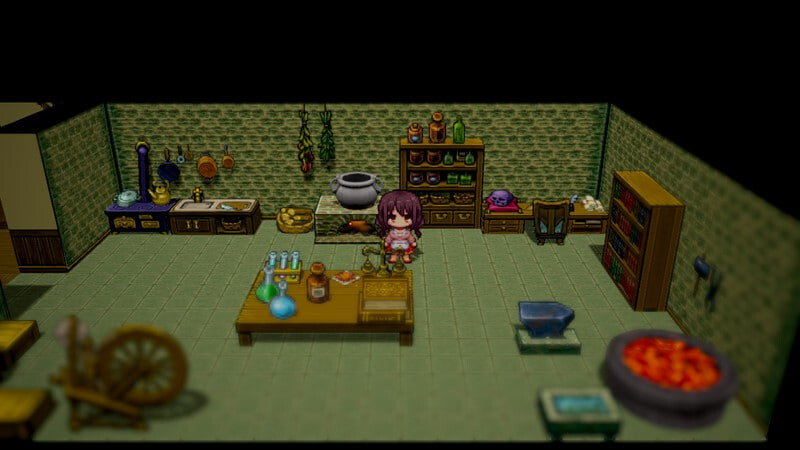 图片[3]-新作[冒险RPG] 魔女继承者 -采集与制作- 魔女を継ぐもの -Gathering & Crafting- Demo 生肉版 [5.90G]-ACG游戏姬