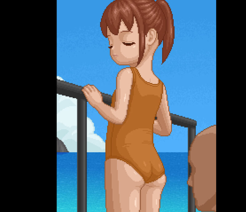 新作[日式SLG] 女儿泳装屁股 娘の水着尻 生肉版 [40M]-ACG游戏姬