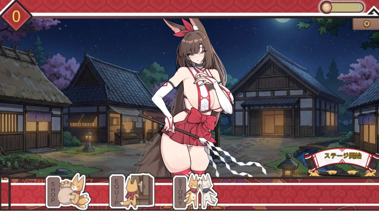 新作[探索SLG/巨乳/爆乳] 狐村的守护战 キツネ里の守護戦 官中版+全回想存档 [440M]-ACG游戏姬