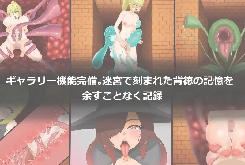 图片[4]-新作[冒险SLG/扶她/反向X] 堕落迷宫～变貌之刻印～ 堕落の迷宮～変貌の刻印～ 生肉版+自带全回想 [620M]-ACG游戏姬