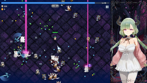 图片[4]-新作[冒险ACT/策略/战斗] 魅魔幸存者 Succubus Survivors Steam官中步兵版+自带全回想 [1.20G]-ACG游戏姬