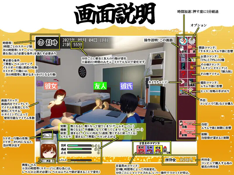 图片[2]-[日式SLG] 邀请友人一起玩女朋友？ 僕の彼女とヤッてみる?  V1.05  官中版+存档 [1.20G]-ACG游戏姬