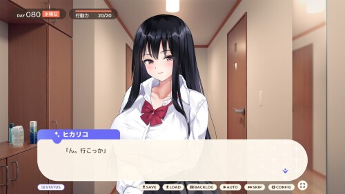 图片[3]-新作[日式SLG/JK/巨乳爆乳] 逃家少女同居中 家出少女といっしょ v1.0.6 072官中步兵+存档 [2.50G]-ACG游戏姬