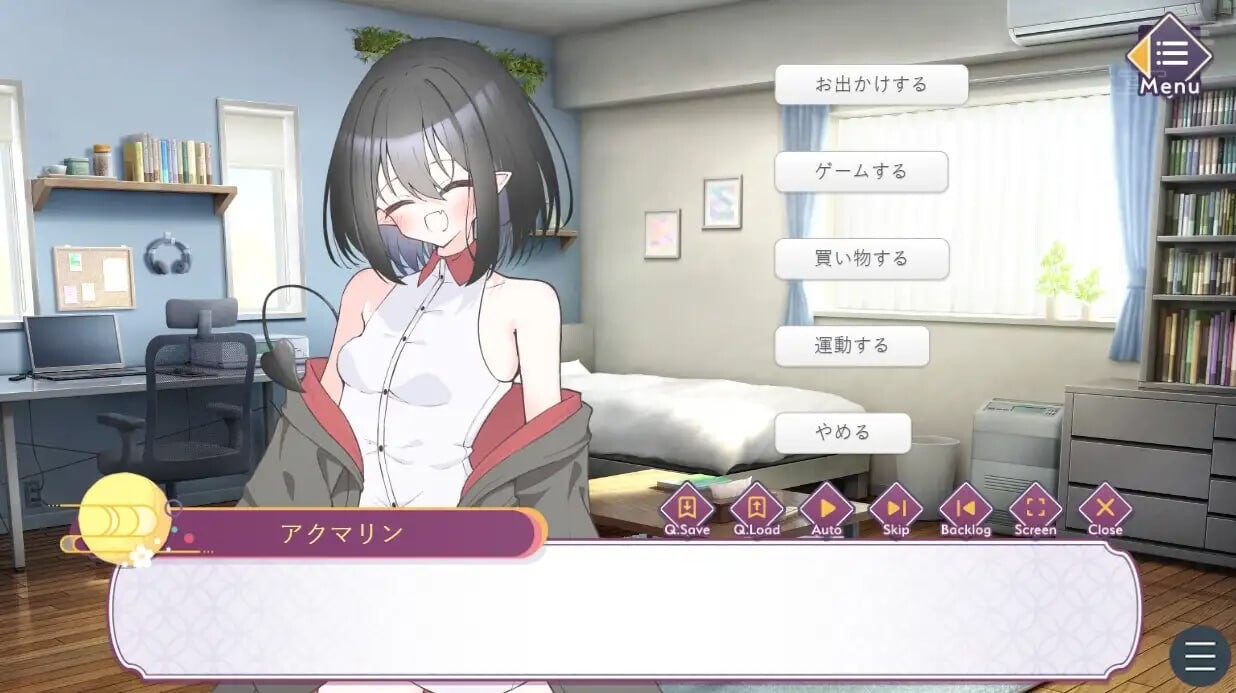 图片[2]-新作[互动SLG/露出/通X] 废柴恶魔想要实现愿望！～绝对服从命令♡触摸契约模拟～ ポンコツ悪魔は叶えたい！ ～命令絶対♡おさわり契約シミュレーション～ AI汉化版 [570M]-ACG游戏姬