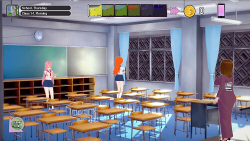 图片[3]-更新【日系SLG/后宫/动态】荡妇学校 Waifu Slut School v0.5.5【PC+安卓7.9G】-ACG游戏姬