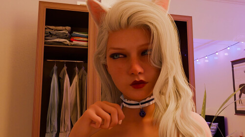 图片[3]-更新【欧美SLG/后宫/动态】短篇甜蜜物语：我的猫娘后宫 Short n’ Sweet: My cat girl Harem Final Sxp2 AI汉化【PC+安卓4.8G】-ACG游戏姬